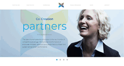 Desktop Screenshot of cocreationpartners.com